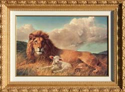 Nancy Glazier Lamb and Lion